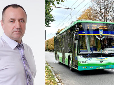 Борис Марченко - директор КП "Черкасиелектротранс"