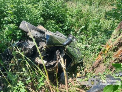 машина у кюветі 2 серпня