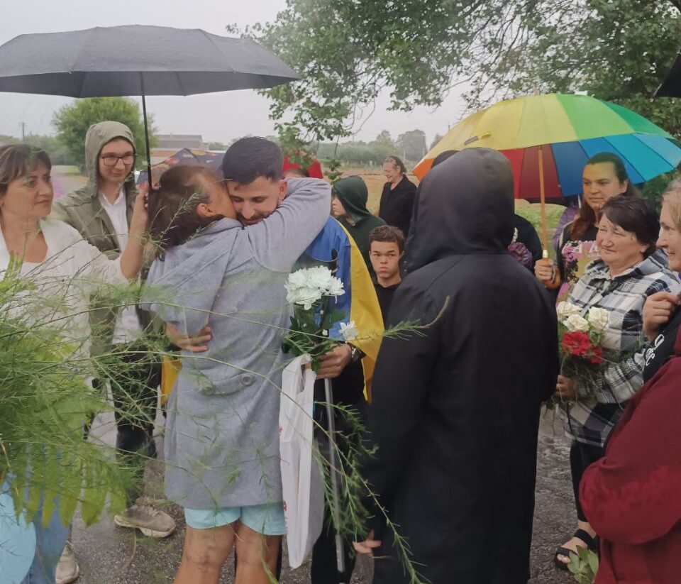 Військовий Олександр Кузьменко повернувся з полону