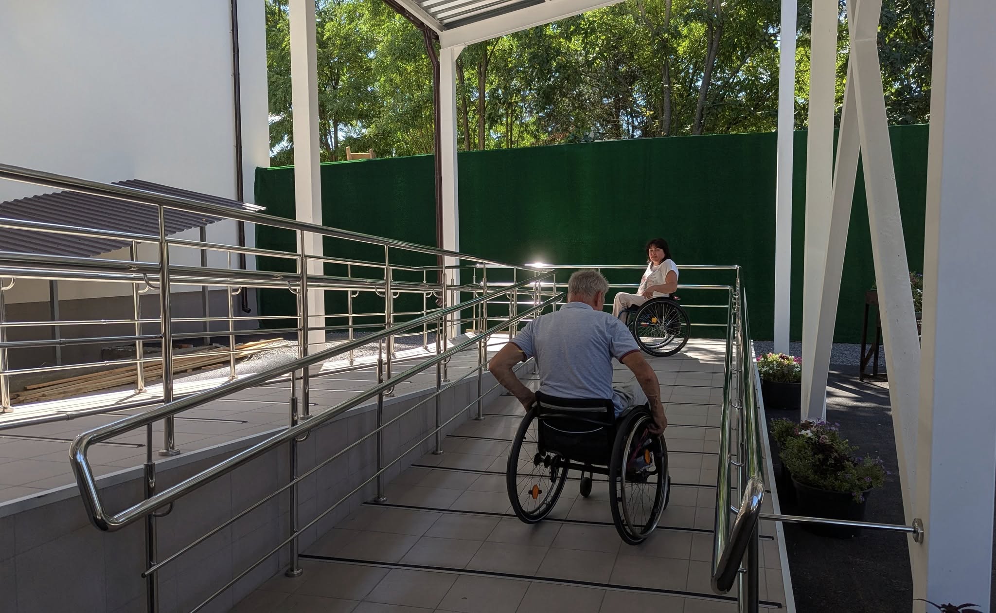 пандус в черкаському онкоцентрі