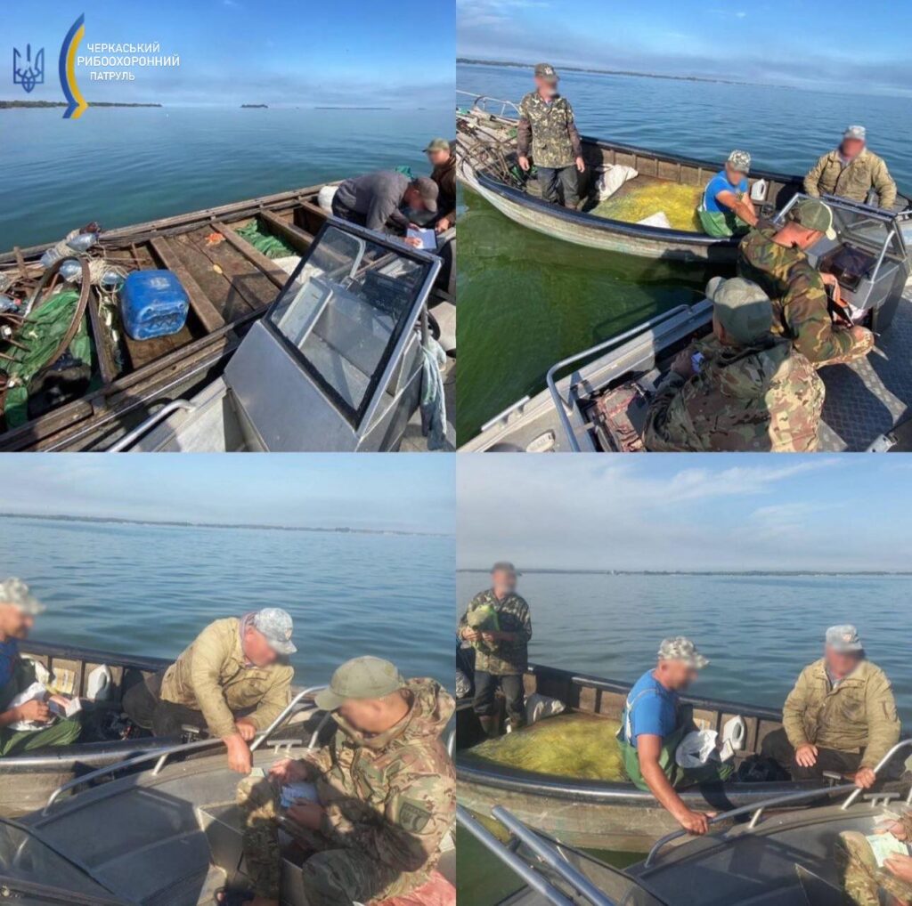 порушники правил рибальства на Дніпрі