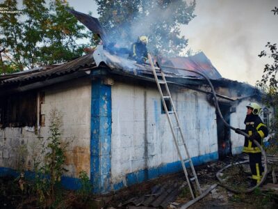 пожежа у будинку 12 серпня