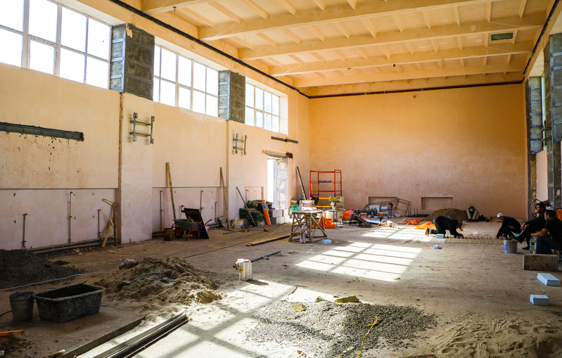 ремонт спортзали