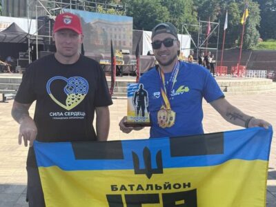 Ветерани Олександр Скринський і Артем Лукашук