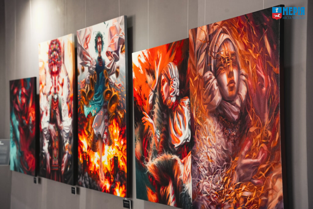 ляльки мотанки на картинах