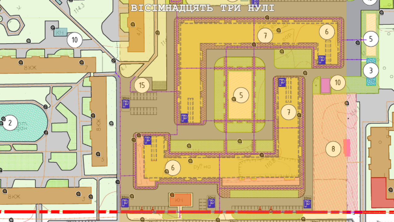 Забудова земельної ділянки в Південно-Західному районі