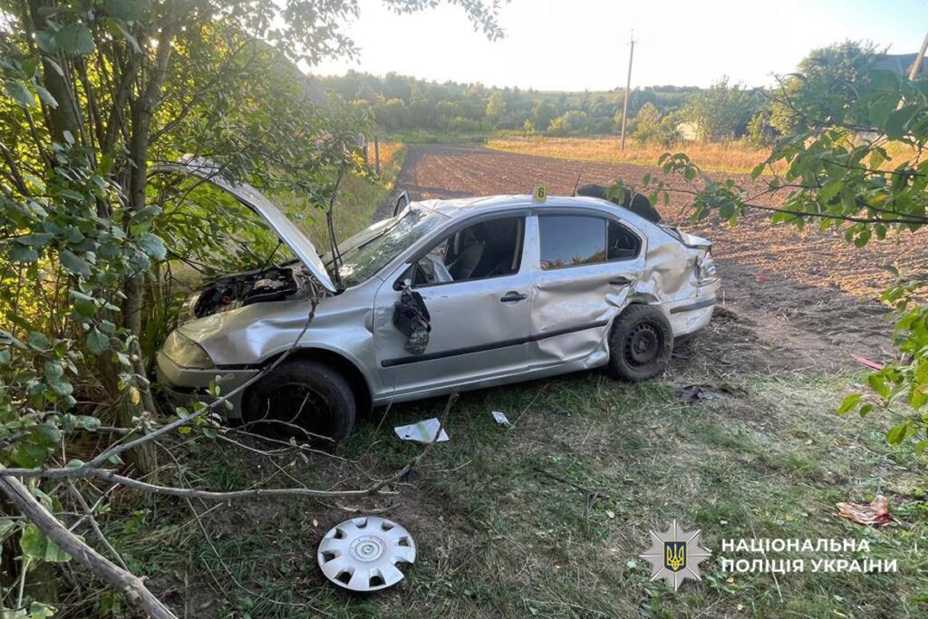 автівка після ДТП 12 серпня