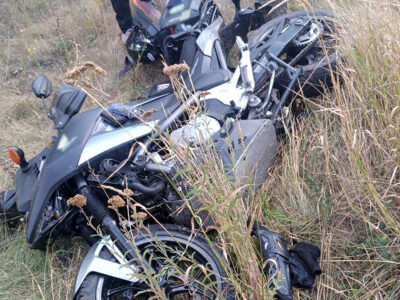 мотоцикл після ДТП 21 серпня