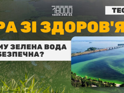 Чому вода цвіте - тест