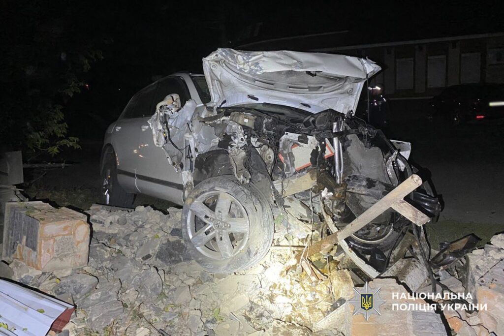 автівка після аварії Звенигородщина 26 вересня