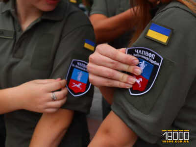 шеврони учнів військово-фізичного ліцею Черкас