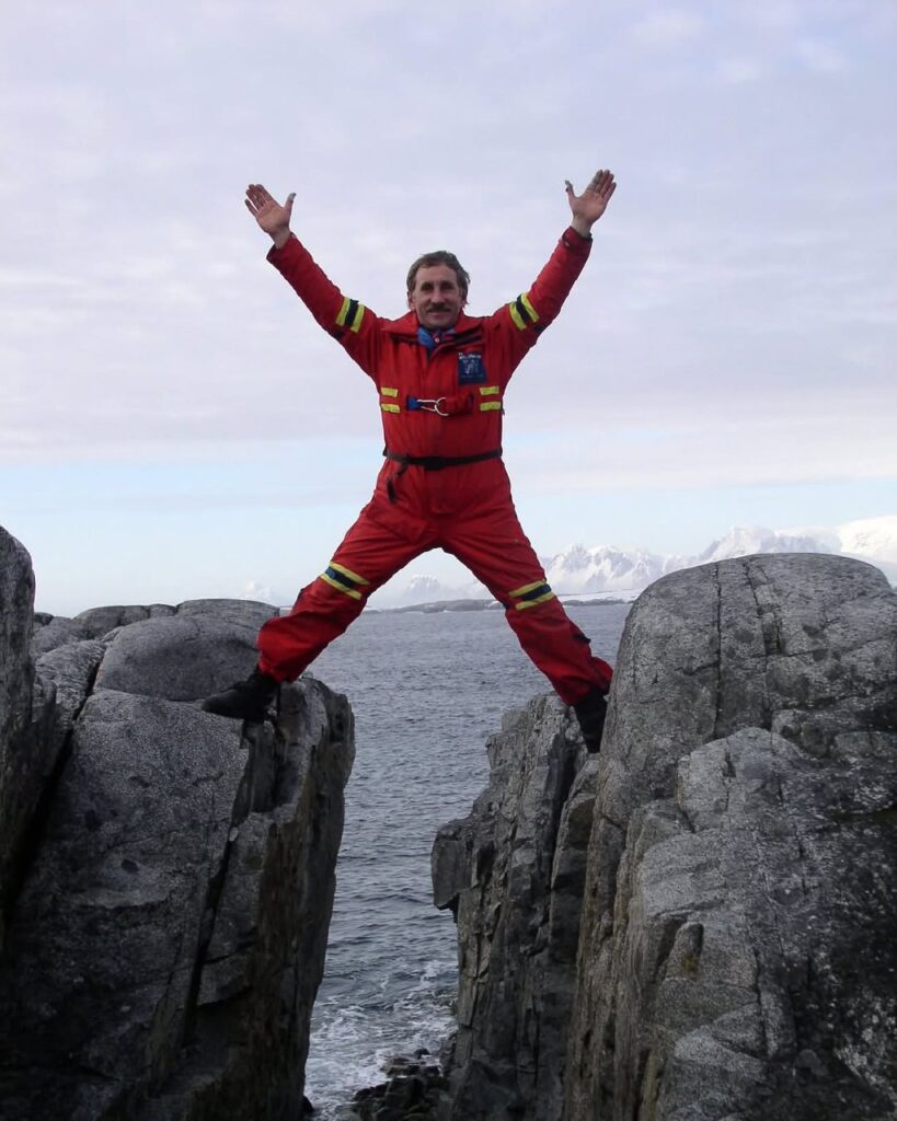 український полярник в Антарктиді