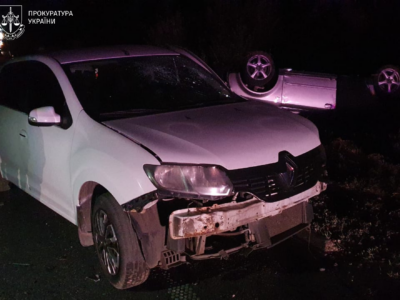 автівка в Умані після ДТП 13 вересня