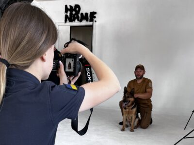 рятувальник з собакою