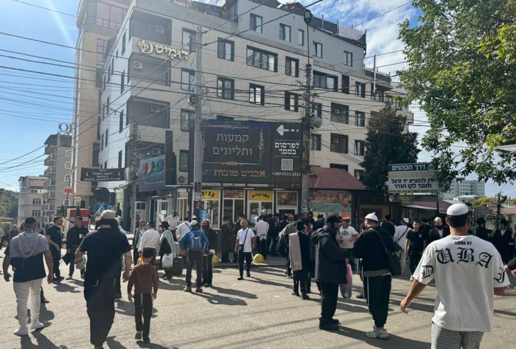 квартал хасидів в Умані