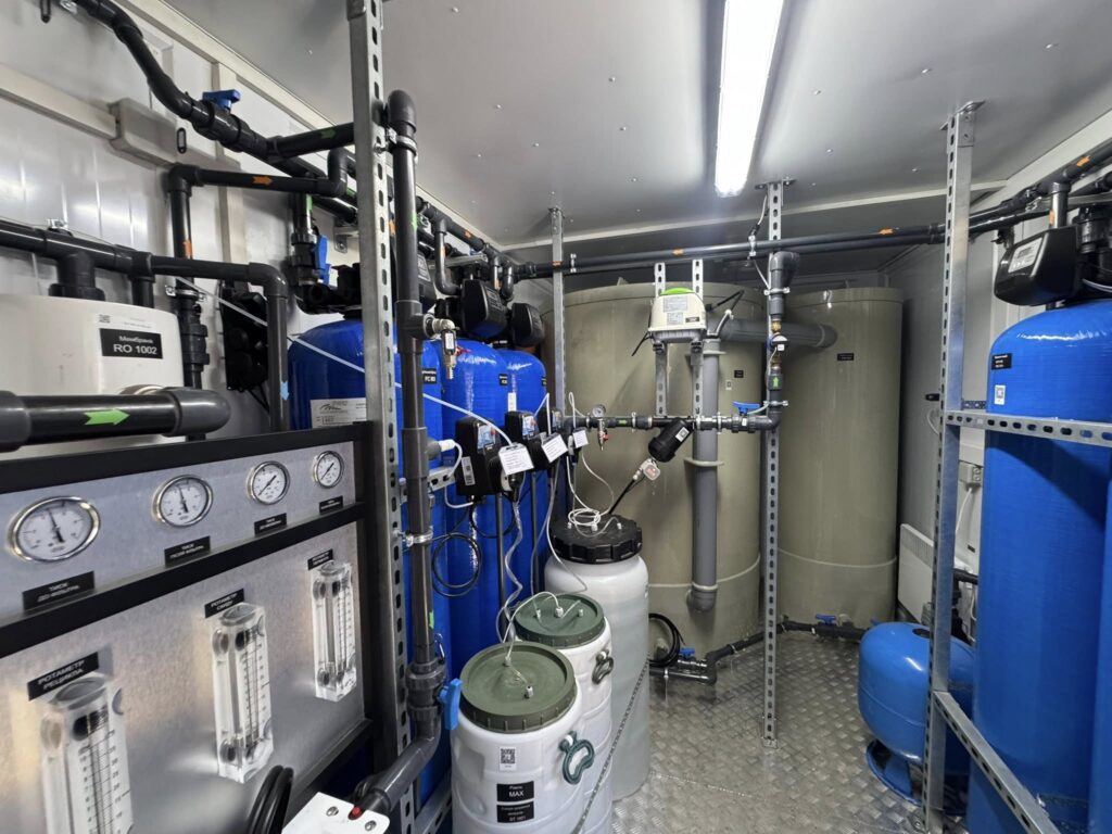 установка для очищення води в уманській лікарні