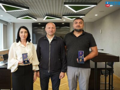 Наталія Воронкіна та Андрій Сегеда отримали медалі «За сумлінну працю»