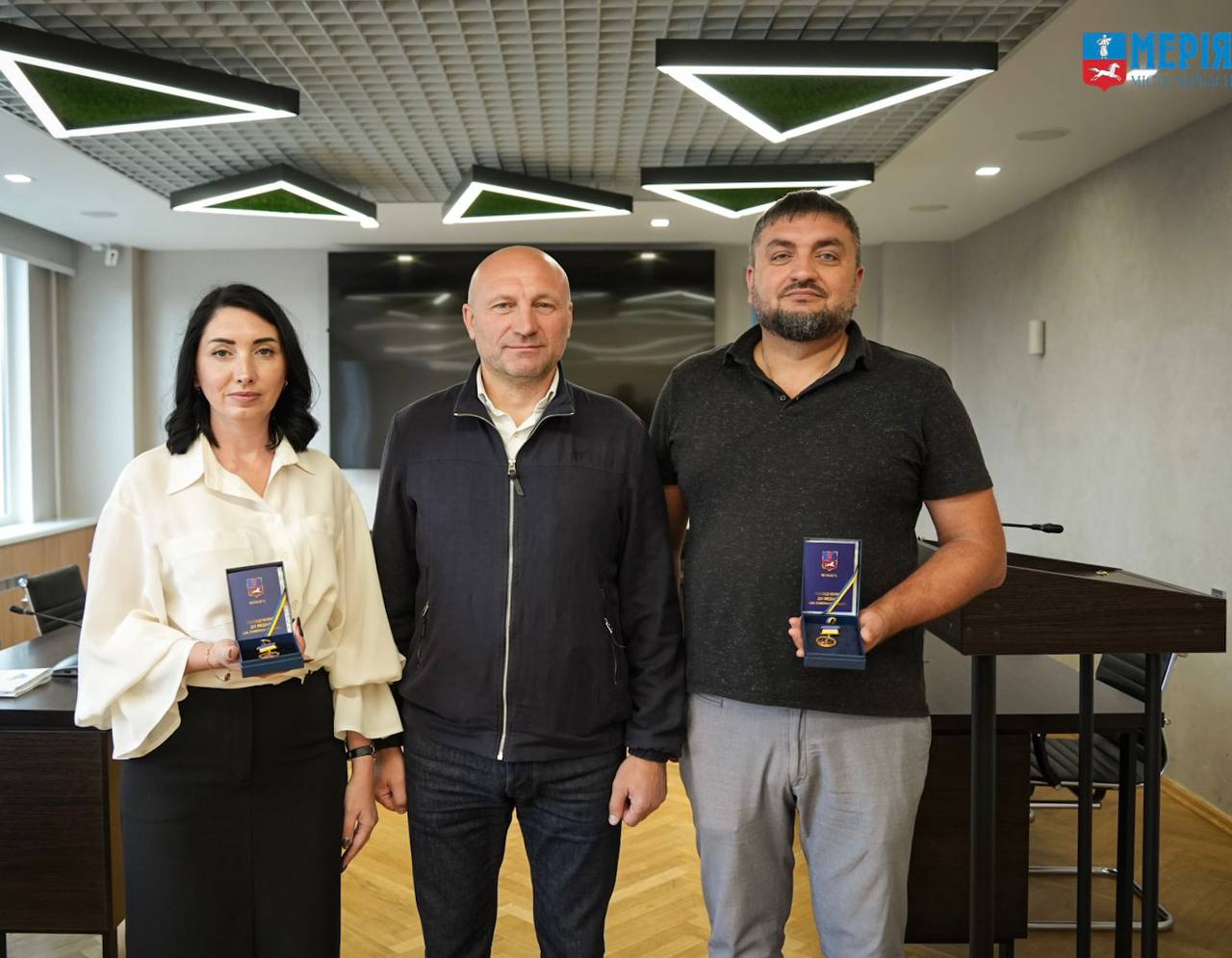 Наталія Воронкіна та Андрій Сегеда отримали медалі «За сумлінну працю»