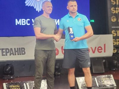 Спортсмен-ветеран Ігор Миколаєнко з Черкас