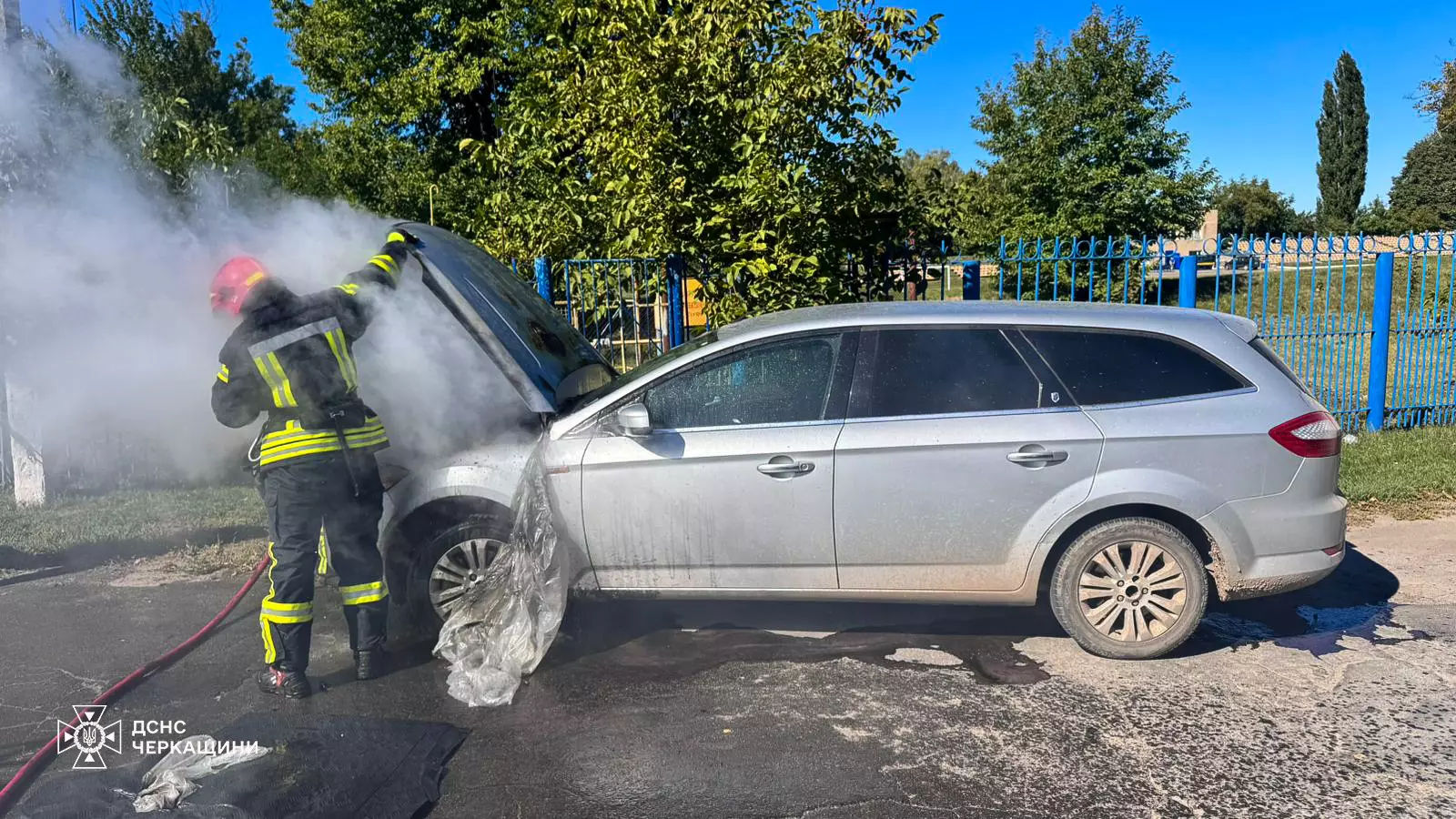 Пожежа автомобіля