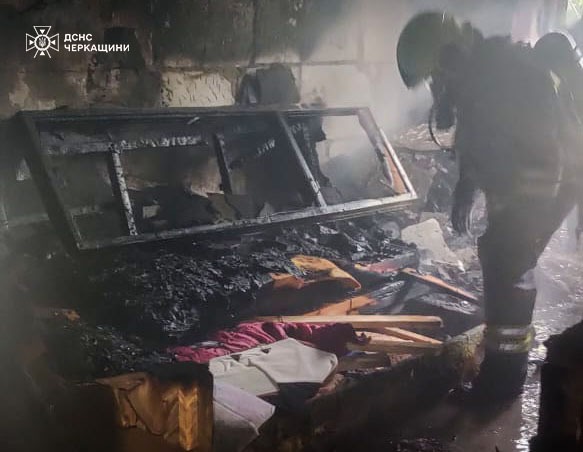 Квартира після пожежі