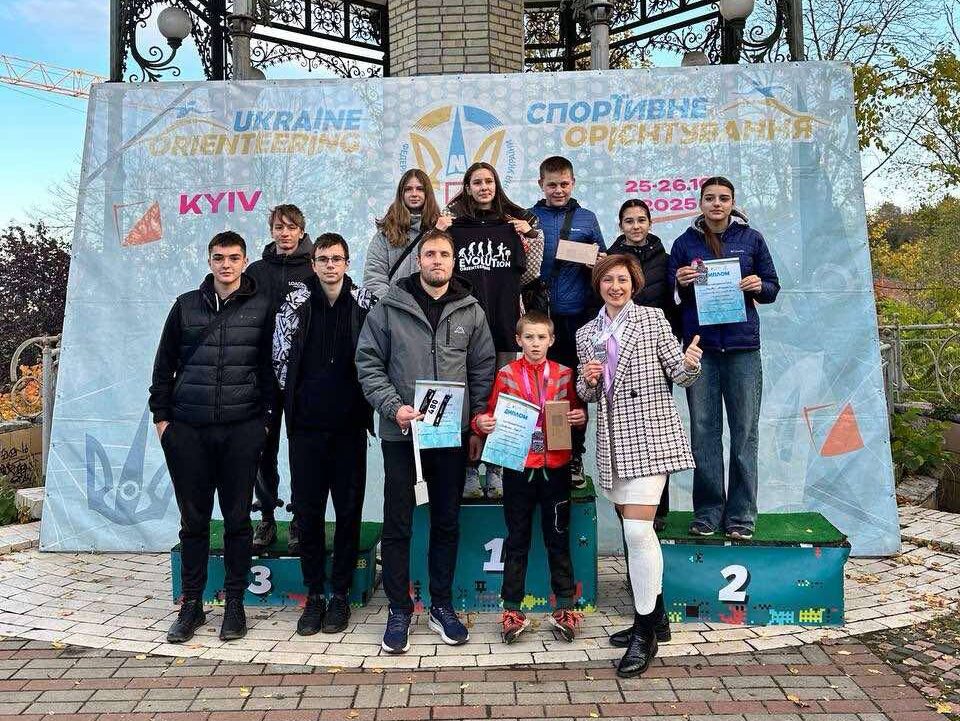 спортсмени з Черкащини на чемпіонаті України зі спортивного орієнтування