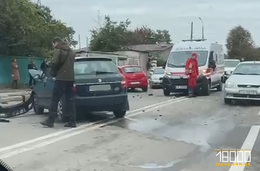 дтп у Черкасах на перетині Чорновола та Сагайдачного