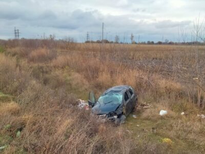авто злетіло у кювет, ДТП на Черкащині