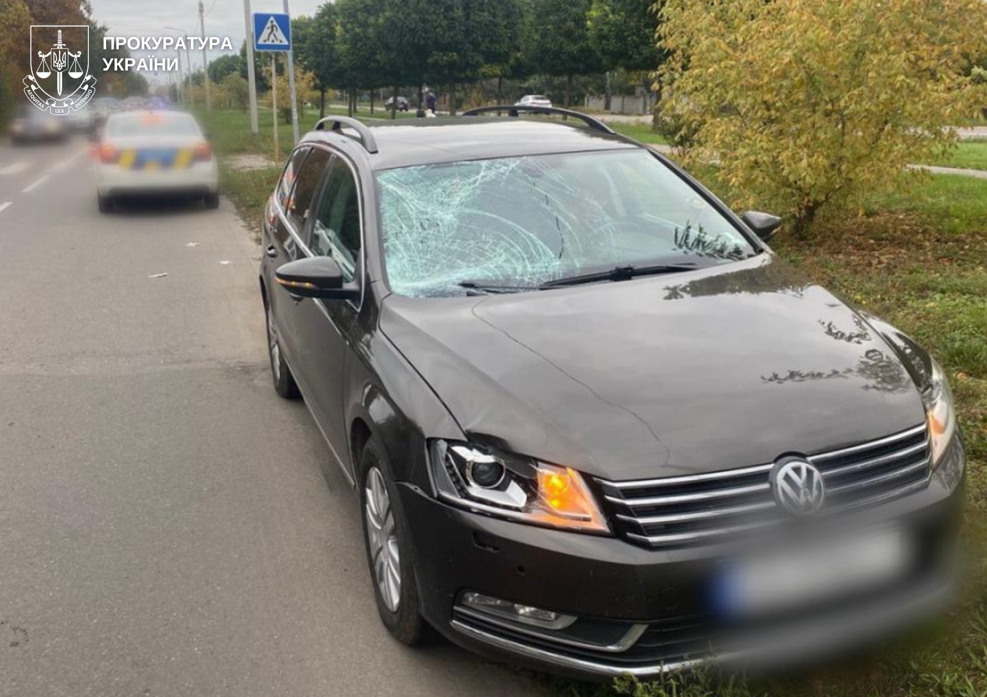 Вольксваген на вулиці Пастерівській 