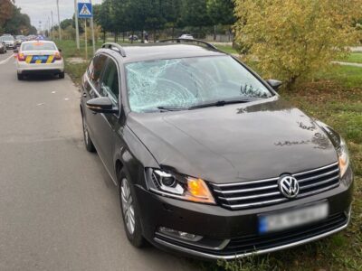 авто, яким збили чоловіка у Черкасах