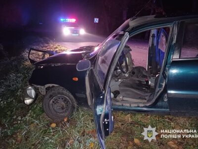 на місці ДТП працювала поліція