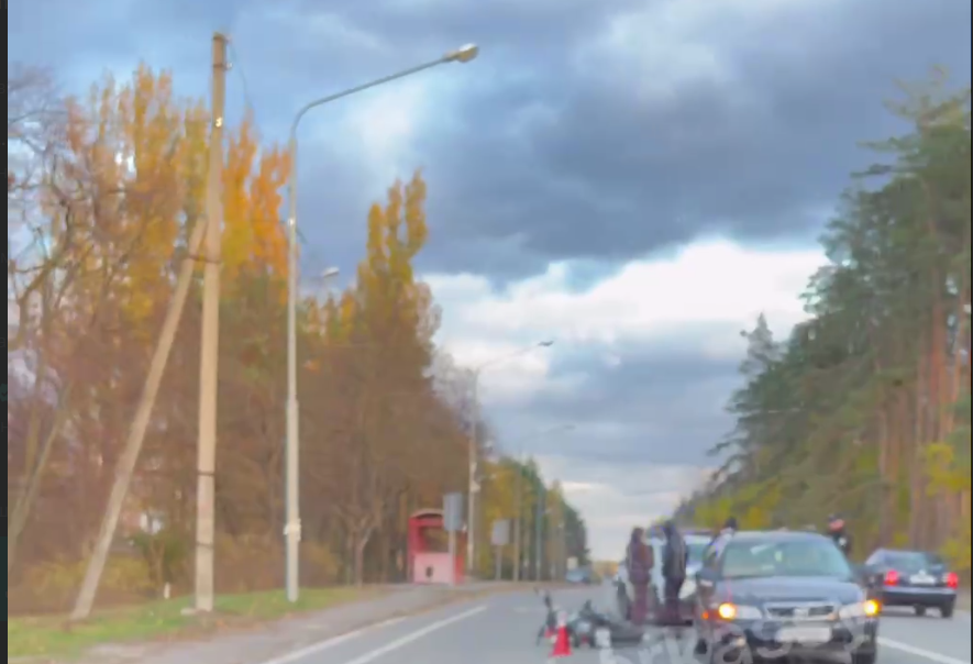 ДТП з мотоциклістом