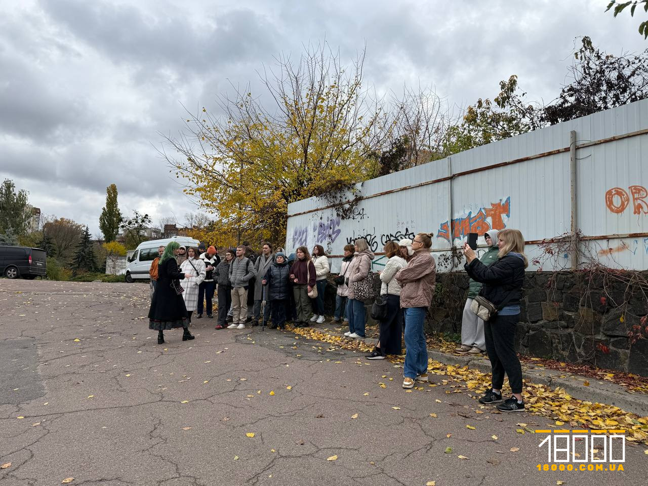 Читачі "18000" під час екскурсії