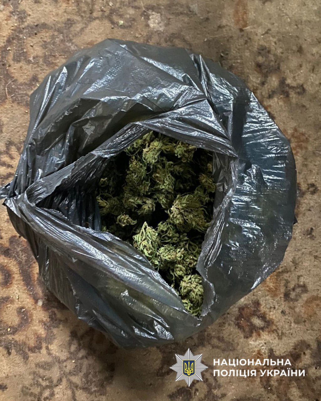 пакет з канабісом