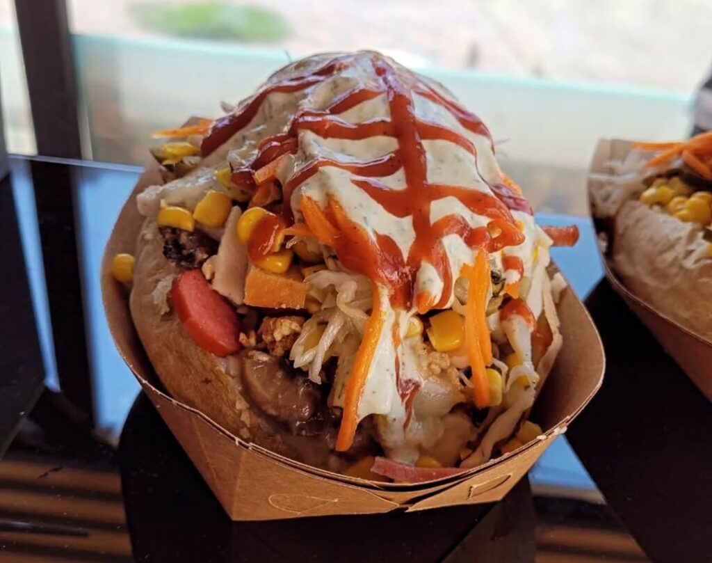 кумпір, фаст-фуд