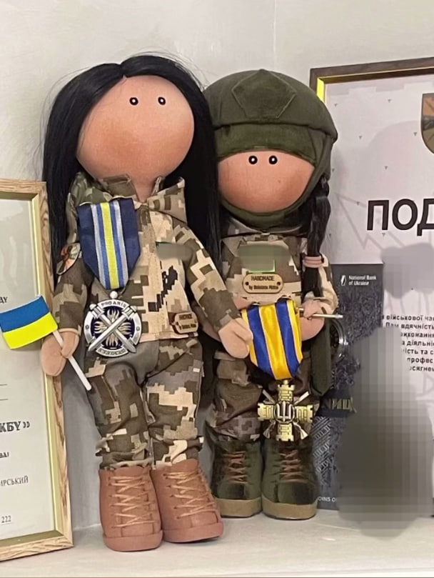 Лялечки по фото військові