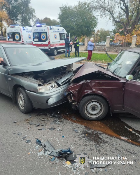 Лобове зіткнення в Черкасах