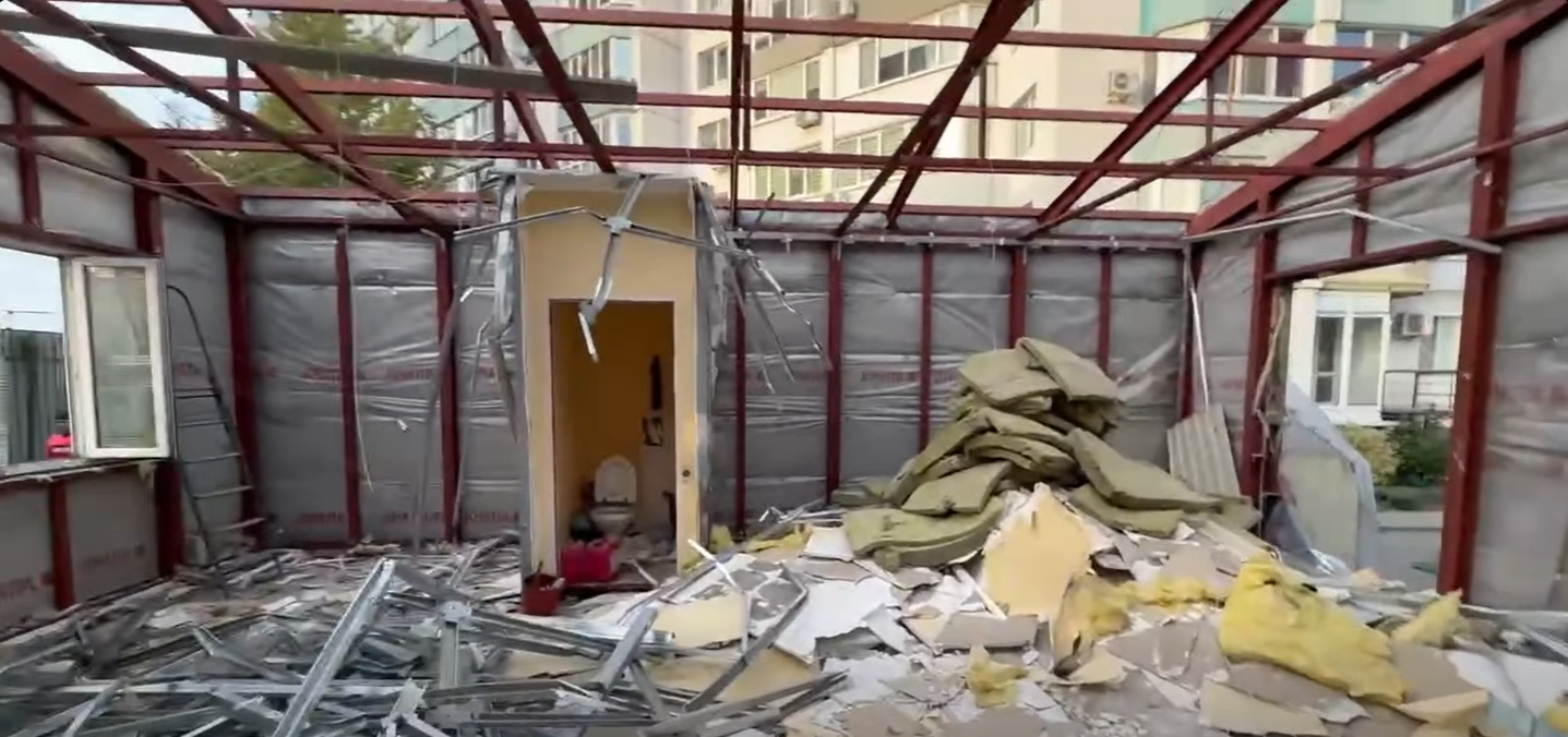 знесення МАФу у Черкасах