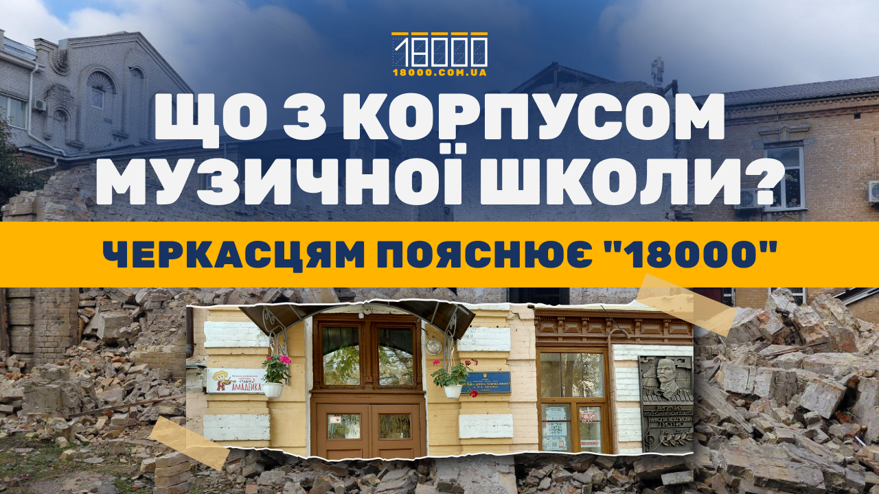 Що відбувається на території музичної школи 1 в Черкасах