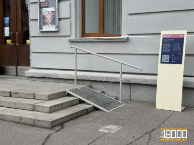 Вхід до художнього музею