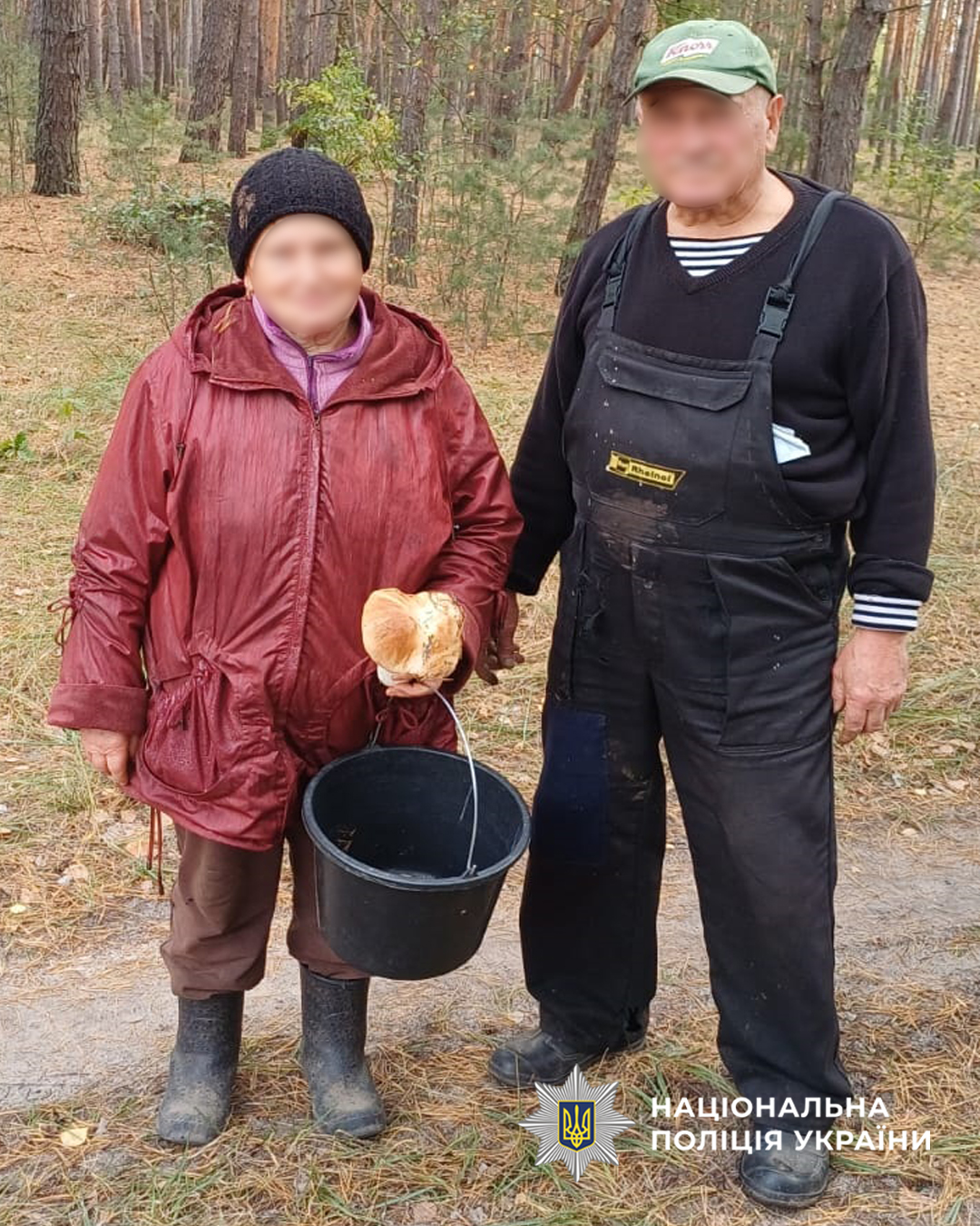 Заблукалі в лісі люди