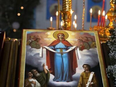 ікона Покрови Пресвятої Богородиці