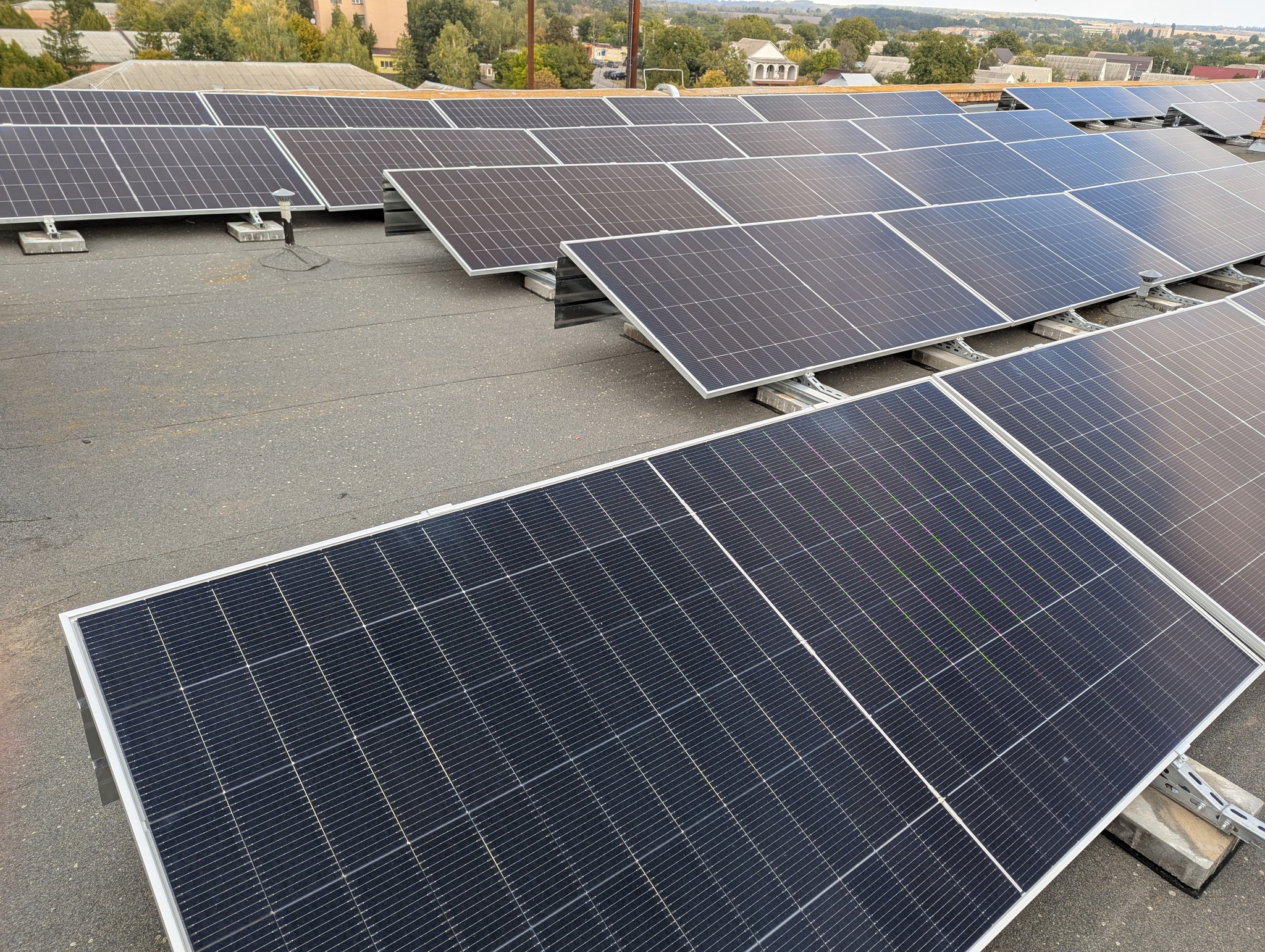 сонячна електростанція у лікарні Звенигородки