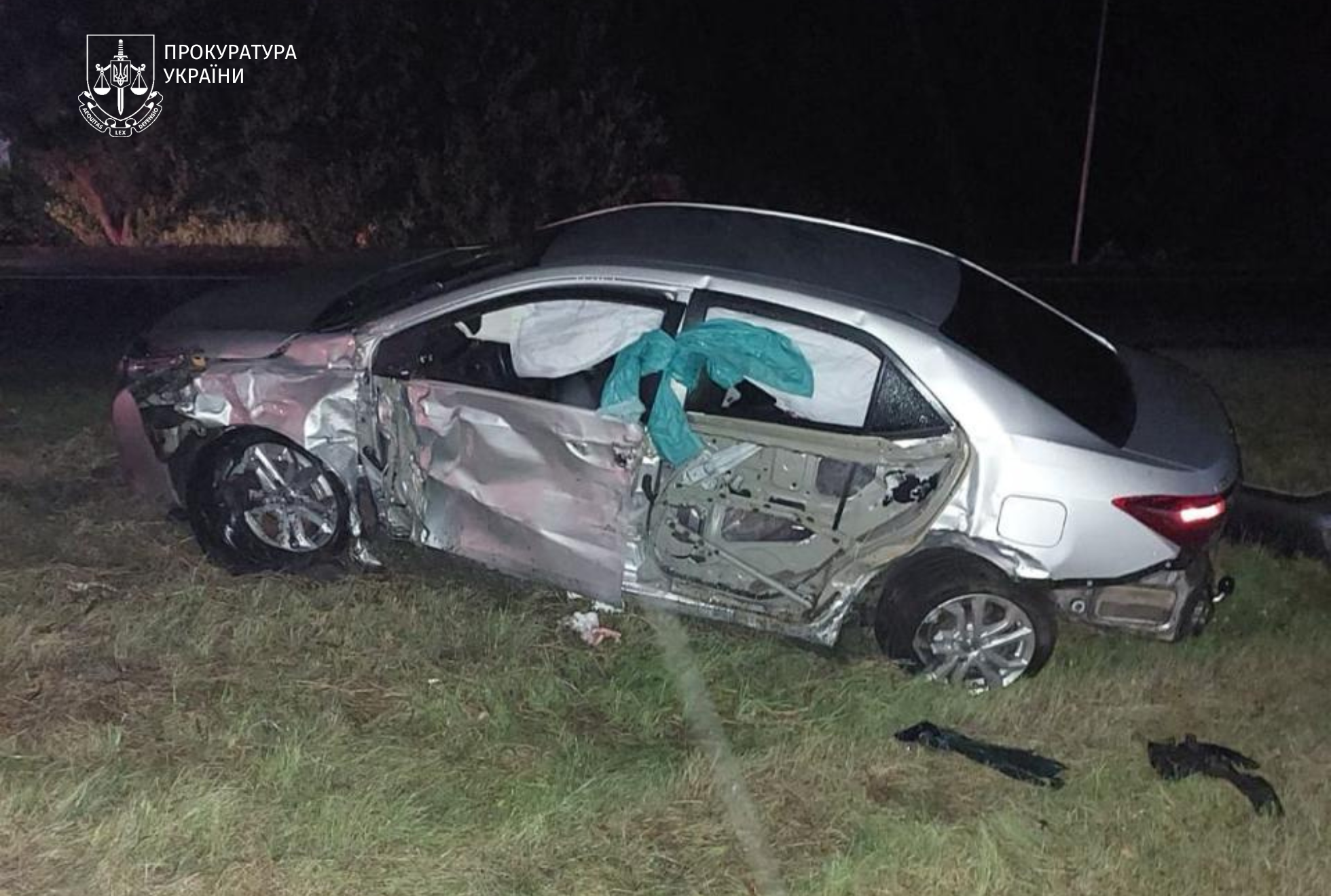 машина після ДТП