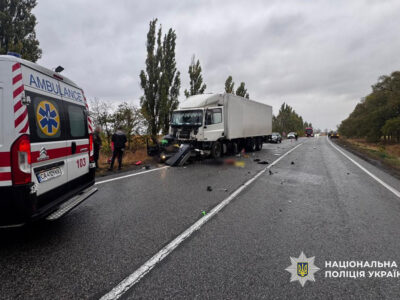 вантажівка у ДТП Кам'янка