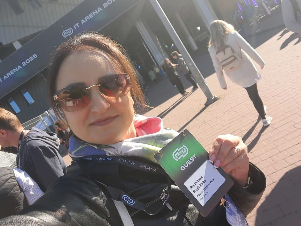 вчителька математики Юлія Рудніцька зі Сміли на Global Teacher Prize Ukraine