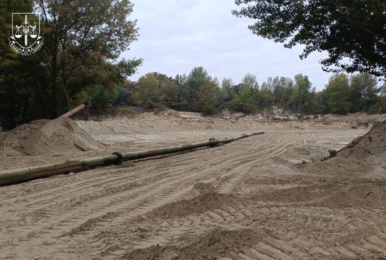 Провід на березі Дніпра
