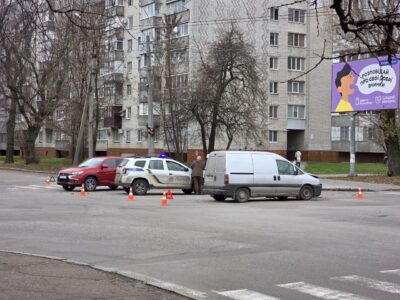 ДТП за участі двох машин у Черкасах