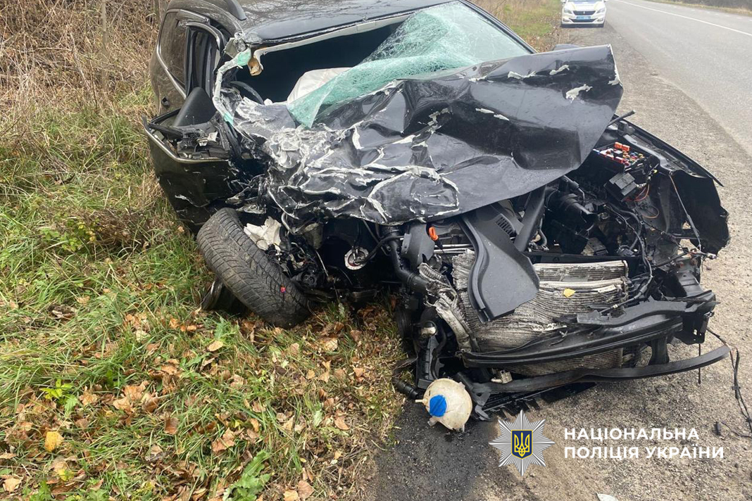 пошкоджена машина