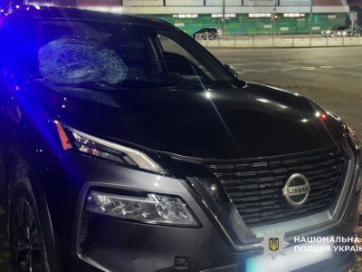 авто після ДТП у Черкасах